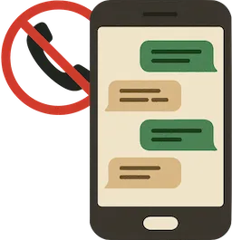 電話不要